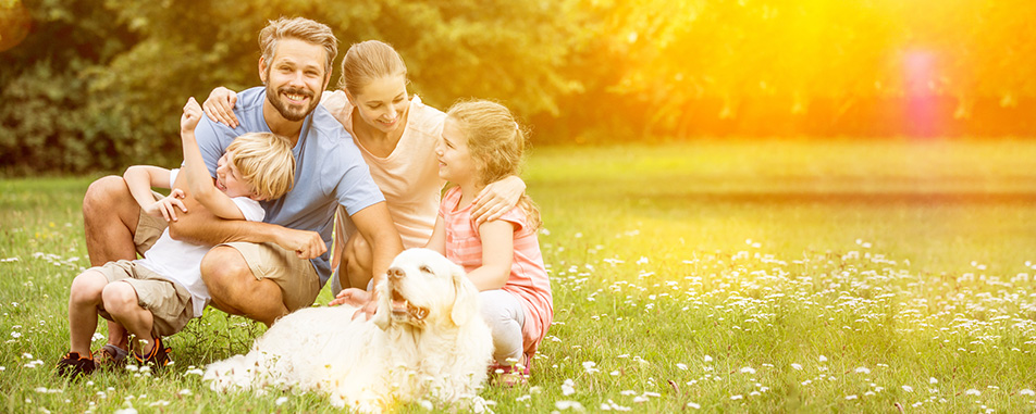 Family of four—parents and two children - www.vanpeltinsurance.com